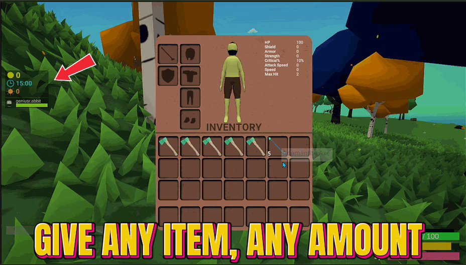 Muck — Item ATM (Spawn Any Item)